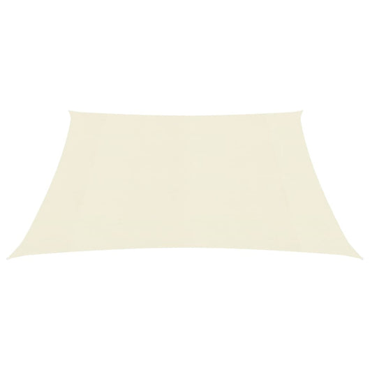 Vela in tessuto parasole 160 g/m² 2,5 x 2,5 m HDPE crema 02_0009063