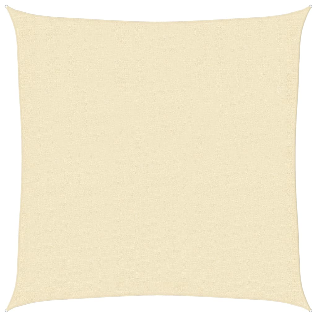 Vela Parasole 160 g/m² Crema 3x3 m in HDPE 311164