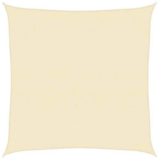 Vela Parasole 160 g/mÂ² Crema 4x4 m in HDPE
