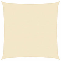 Vela Parasole 160 g/mÂ² Crema 4,5x4,5 m in HDPE