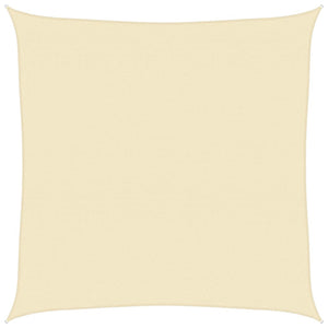 Vela Parasole 160 g/mÂ² Crema 5x5 m in HDPE