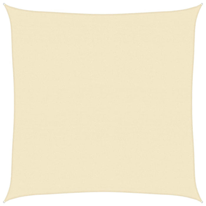 Vela Parasole 160 g/mÂ² Crema 5x5 m in HDPE