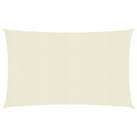 Vela in tessuto parasole 160 g/m² 2,5 x 4 m HDPE crema 02_0009067