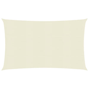 Vela in tessuto parasole 160 g/m² 2,5 x 4 m HDPE crema 02_0009067