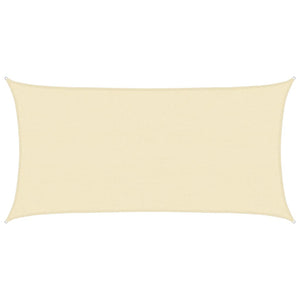 Vela Parasole 160 g/mÂ² Crema 2,5x4,5 m in HDPE