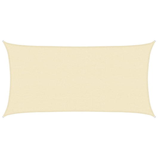 Vela Parasole 160 g/mÂ² Crema 2,5x4,5 m in HDPE