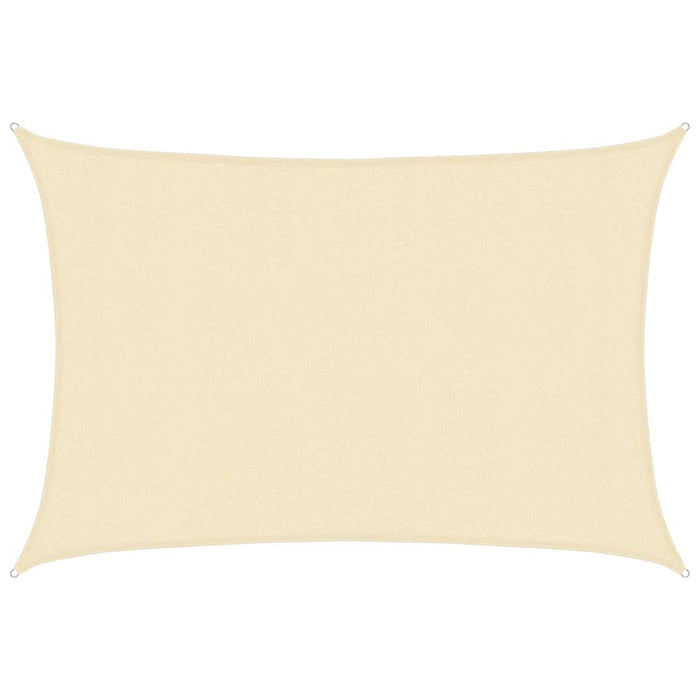 Vela Parasole 160 g/mÂ² Crema 3x4,5 m in HDPE
