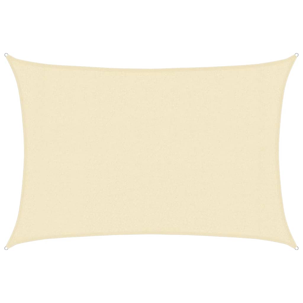 Vela Parasole 160 g/mÂ² Crema 3x5 m in HDPE