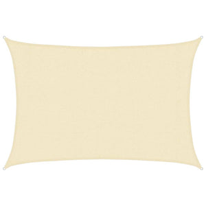 Vela Parasole 160 g/mÂ² Crema 3x5 m in HDPE