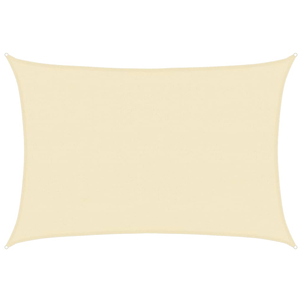 Vela Parasole 160 g/mÂ² Crema 4x5 m in HDPE