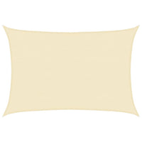 Vela Parasole 160 g/mÂ² Crema 4x5 m in HDPE