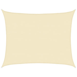 Vela Parasole 160 g/mÂ² Crema 6x7 m in HDPE