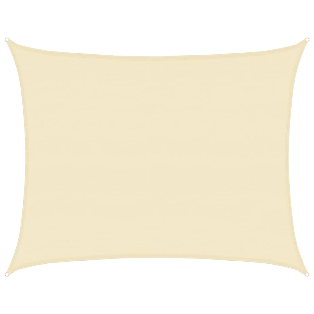 Vela Parasole 160 g/mÂ² Crema 6x8 m in HDPE