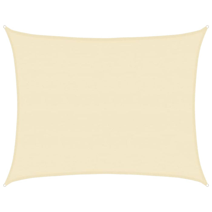 Vela Parasole 160 g/mÂ² Crema 6x8 m in HDPE