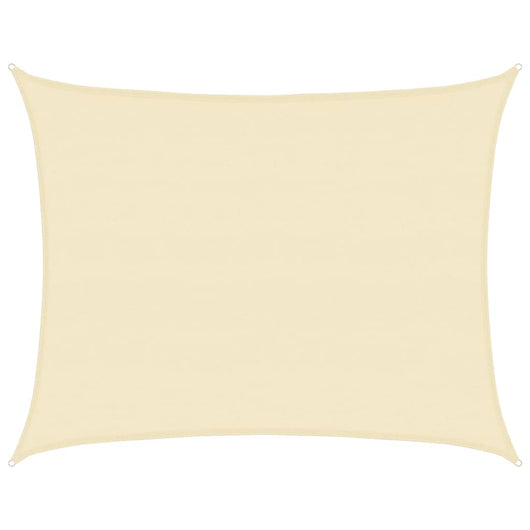 Vela Parasole 160 g/m² Crema 6x8 m in HDPE 311195