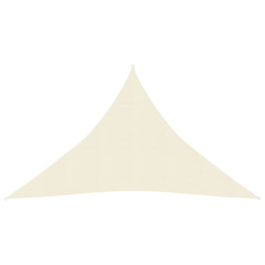 Vela ombreggiante 160 g/m² 2,5 x 2,5 x 3,5 m HDPE crema 02_0009064