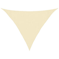 Vela Parasole 160 g/m² Crema 3x3x4,2 m in HDPE 311199