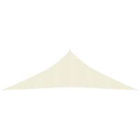 Vela ombreggiante 160 g/m² crema 4 x 4 x 5,8 m HDPE 02_0009095