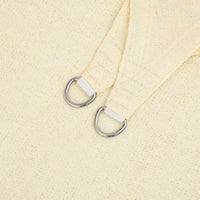 Vela Parasole 160 g/m² Crema 4x4x5,8 m in HDPE 311204