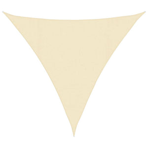 Vela Parasole 160 g/mÂ² Crema 4,5x4,5x4,5 m in HDPE