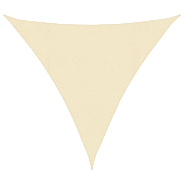 Vela Parasole 160 g/mÂ² Crema 4,5x4,5x4,5 m in HDPE