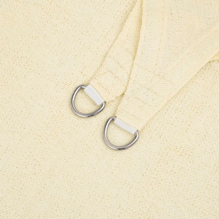 Vela Parasole 160 g/mÂ² Crema 4,5x4,5x4,5 m in HDPE