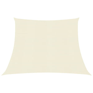 Vela in tessuto parasole 160 g/m² crema 3/4 x 2 m HDPE 02_0009078