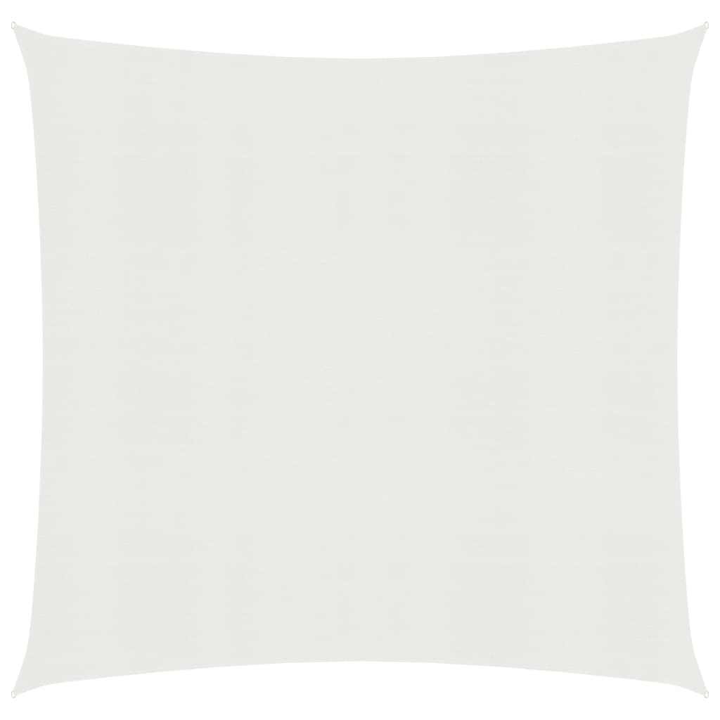 Vela ombreggiante 160 g/m² HDPE 2,5 x 2,5 m bianco 02_0008997