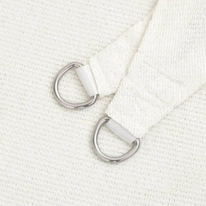 Vela Parasole 160 g/m² Bianca 2,5x2,5 m in HDPE 311218