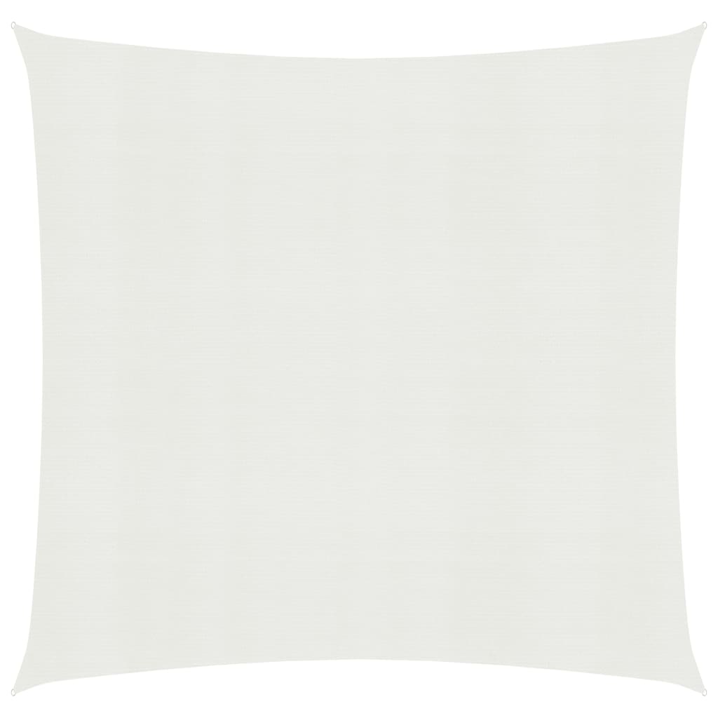 Vela in tessuto per ombrellone 160 g/m² HDPE 5 x 5 m bianco 02_0009034