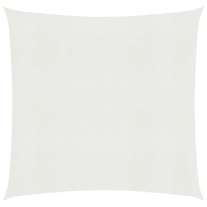 Vela in tessuto per ombrellone 160 g/m² HDPE 5 x 5 m bianco 02_0009034