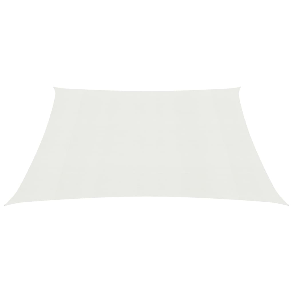 Vela in tessuto per ombrellone 160 g/m² HDPE 5 x 5 m bianco 02_0009034