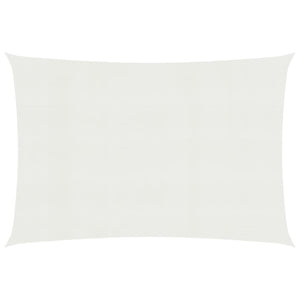 Vela in tessuto per ombrellone 160 g/m² HDPE 2 x 4,5 m bianco 02_0009007