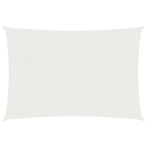 Vela in tessuto per ombrellone 160 g/m² 2,5 x 5 m HDPE bianco 02_0009003