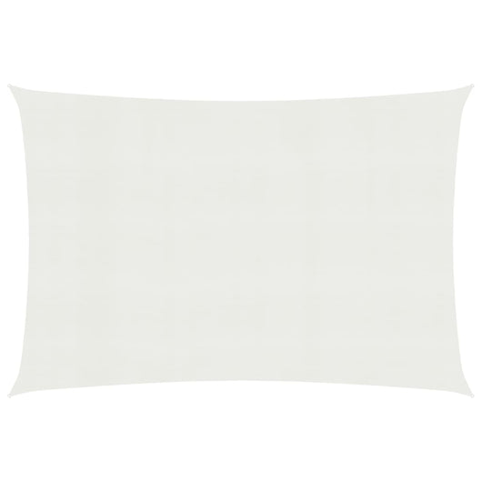 Vela ombreggiante 160 g/m² 3 x 5 m HDPE bianco 02_0009021