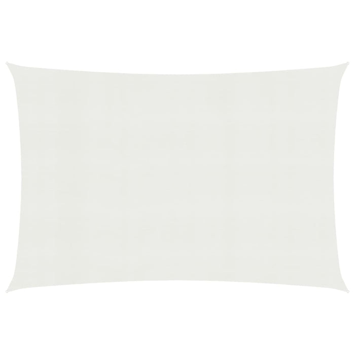 Vela ombreggiante 160 g/m² 3 x 5 m HDPE bianco 02_0009021