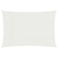 Vela in tessuto per ombrellone 160 g/m² 3 x 6 m HDPE bianco 02_0009022