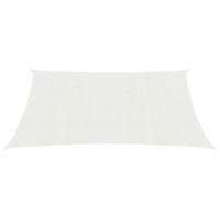 Vela in tessuto per ombrellone 160 g/m² 3 x 6 m HDPE bianco 02_0009022