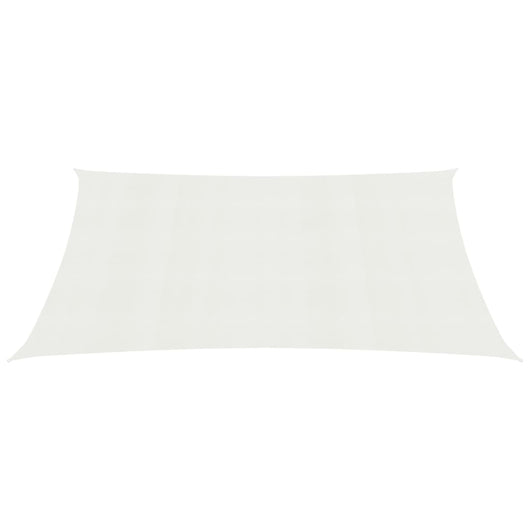 Vela in tessuto per ombrellone 160 g/m² 3 x 6 m HDPE bianco 02_0009022