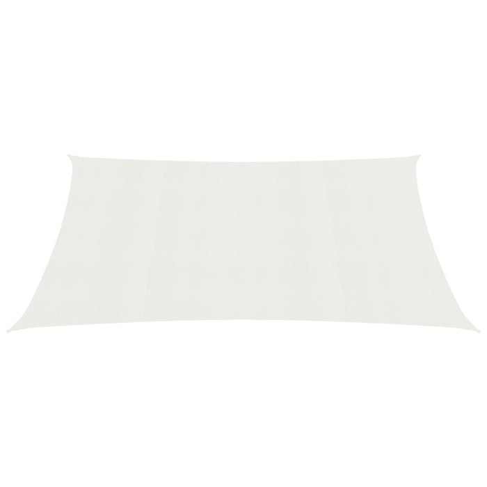 Vela in tessuto per ombrellone 160 g/m² 3 x 6 m HDPE bianco 02_0009022