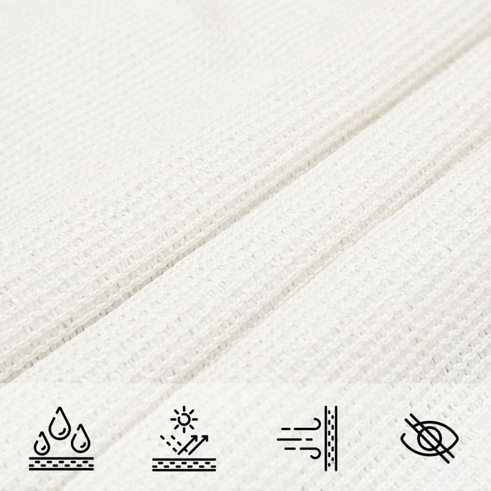 Vela Parasole 160 g/m² Bianca 3x6 m in HDPE 311240