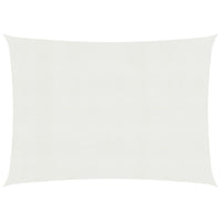 Vela in tessuto per ombrellone 160 g/m² bianco 3,5 x 4,5 m HDPE 02_0009010