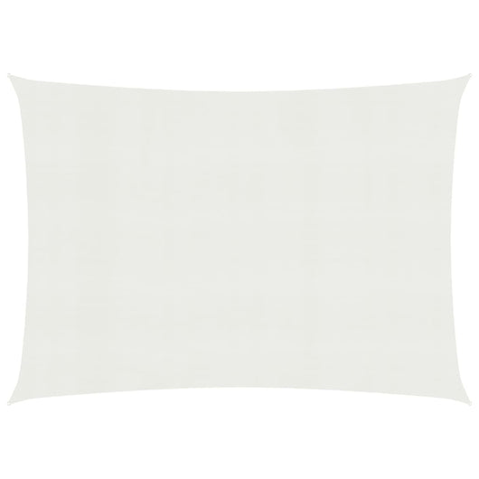 Vela ombreggiante 160 g/m² bianco 3,5 x 5 m HDPE 02_0009011