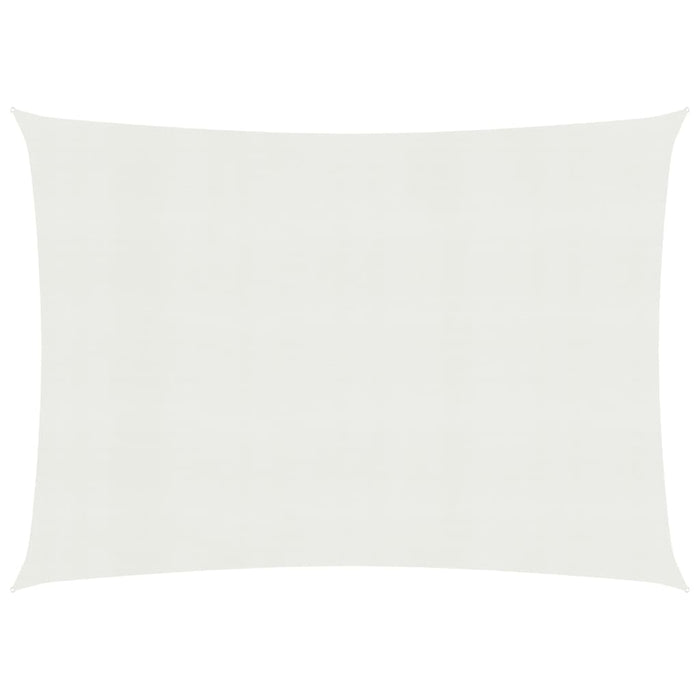 Vela ombreggiante 160 g/m² bianco 3,5 x 5 m HDPE 02_0009011
