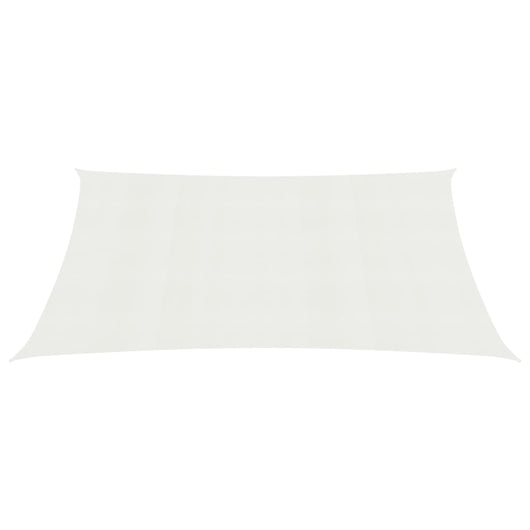 Vela ombreggiante 160 g/m² bianco 3,5 x 5 m HDPE 02_0009011