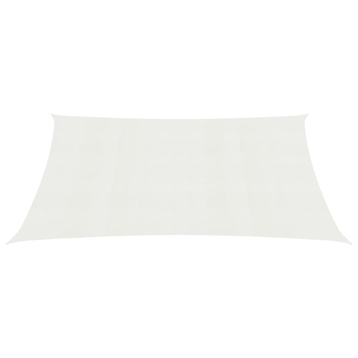 Vela ombreggiante 160 g/m² bianco 3,5 x 5 m HDPE 02_0009011