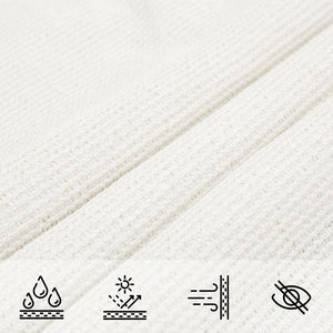 Vela Parasole 160 g/m² Bianca 3,5x5 m in HDPE 311242