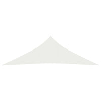 Vela in tessuto per ombrellone 160 g/m² HDPE 3 x 3 x 4,2 m bianco 02_0009016