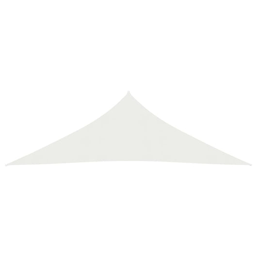 Vela in tessuto per ombrellone 160 g/m² HDPE 3 x 3 x 4,2 m bianco 02_0009016
