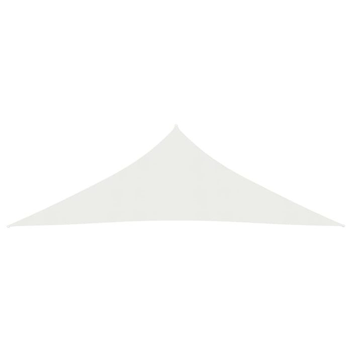 Vela in tessuto per ombrellone 160 g/m² HDPE 3 x 3 x 4,2 m bianco 02_0009016